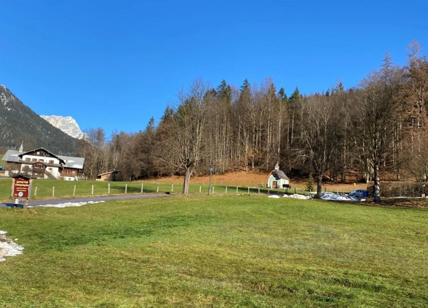 Apartman Neues Ruhiges Apartment, Bergblick, Stellplatz Bischofswiesen Németország